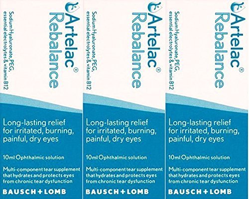 0783318618234 - ARTELAC REBALANCE 10ML X 3 PACKS BY BAUSCH & LOMB