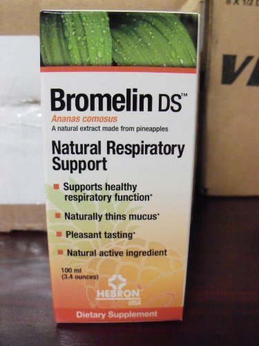 BROMELIN DS BROMELIN DS A NATURAL EXTRACT MADE FROM RESPIRATORY SUPPORT BY HEBRON - GTIN/EAN/UPC 783318825021 - Product Details - Cosmos