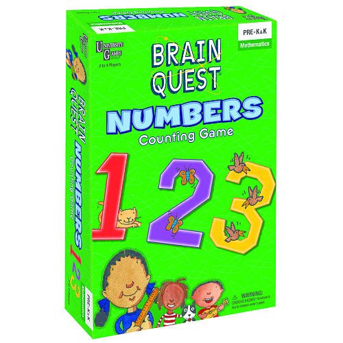 0783327552888 - BRAIN QUEST PLAY'N LEARN NUMBERS CARD GAME