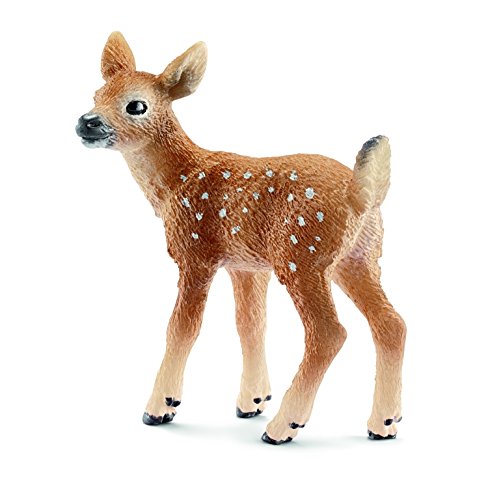 0783329535490 - SCHLEICH WHITE-TAILED FAWN TOY FIGURE