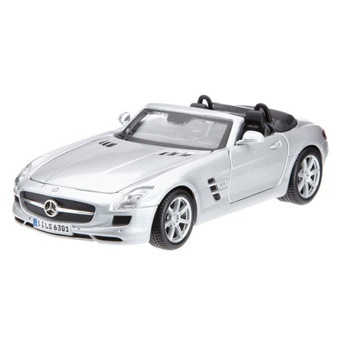0783329669331 - MAISTO 1:24 SCALE MERCEDES-BENZ SLS AMG ROADSTER DIECAST VEHICLE (COLORS MAY VARY)