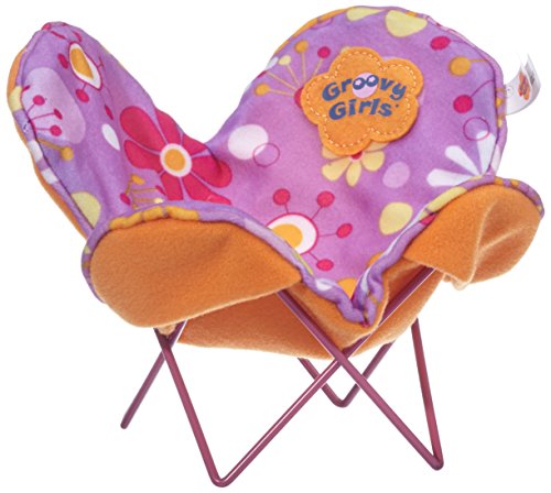 0783329670214 - MANHATTAN TOY GROOVY GIRLS BE RELAXED BUTTERFLY CHAIR