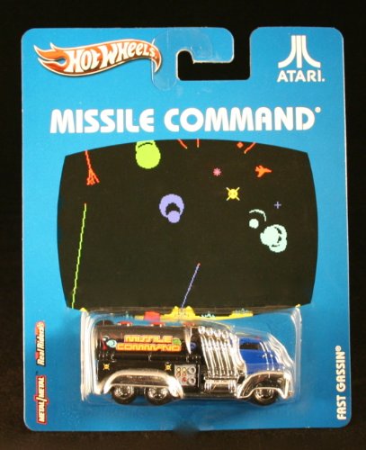 0783329688905 - FAST GASSIN' * MISSILE COMMAND * ATARI HOT WHEELS 2012 NOSTALGIA SERIES 1:64 SCALE DIE-CAST VEHICLE