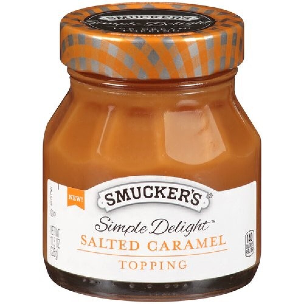 0078339970363 - SMUCKERS SIMPLE DELIGHT SALTED CARAMEL TOPPING 11.5 OZ. (PACK OF 10)