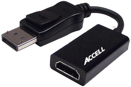 0783439105583 - ACCELL B086B-003B-2 ULTRAAV DISPLAYPORT 1.1 TO HDMI 1.4 ACTIVE ADAPTER - AMD EYEFINITYTM CERTIFIED, POLY BAG PACKAGING