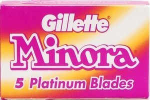 7834554377805 - 5 GILLÈTTE MINORA RAZOR BLADES (1 PACK) - DELIVERY IN 6 TO 10 DAYS