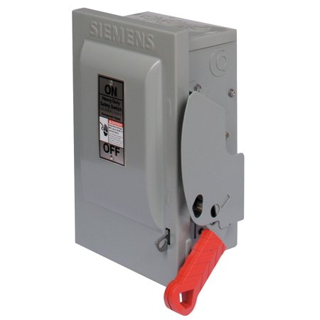 0783643151154 - SIEMENS HNF361 30-AMP 3 POLE 600-VOLT 3 WIRE NON-FUSED HEAVY DUTY SAFETY SWITCHES