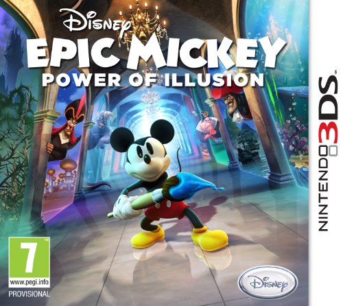 0783651171717 - DISNEY EPIC MICKEY POWER OF ILLUSION NINTENDO 3DS GAME UK PAL