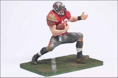 0783719713149 - MCFARLANE TOYS NFL SPORTS PICKS SERIES 6 ACTION FIGURE MIKE ALSTOTT (TAMPA BAY BUCCANEERS) RED JERSEY