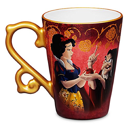 0784016187961 - SNOW WHITE AND EVIL QUEEN AS HAG FAIRYTALE MUG DISNEY STORE DESIGNER COLLECTION