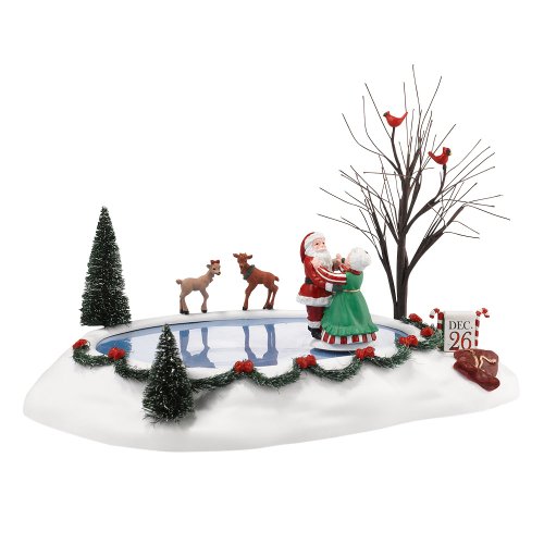 0784034585473 - DEPARTMENT 56 DECORATIVE ACCESSORIES FOR VILLAGE COLLECTIONS, CHRISTMAS WALTZ ANIMATED, 2.95-INCH