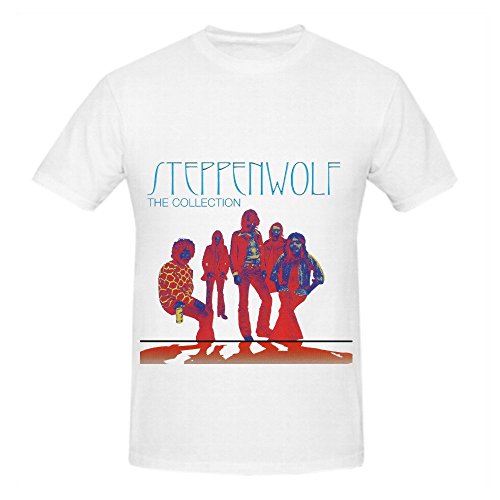 7840382739852 - STEPPENWOLF THE COLLECTION TOUR SOUNDTRACK MENS CREW NECK ART TEE WHITE