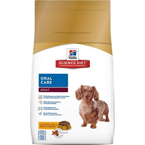 0078433248962 - HILL'S SCIENCE DIET ADULT ORAL CARE DRY DOG FOOD, 4-POUND BAG