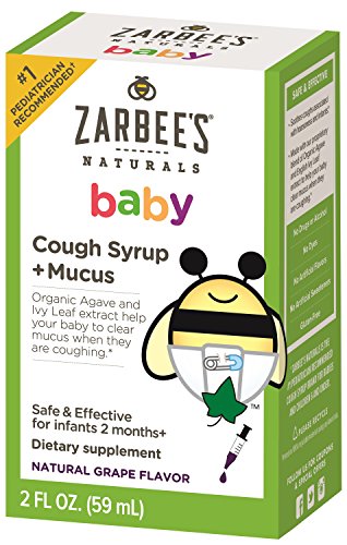 0078433425868 - ZARBEE'S NATURALS BABY COUGH SYRUP + MUCUS - GRAPE, 2 FL. OUNCES