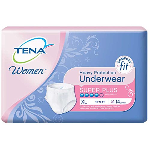 0078433501968 - TENA INCONTINENCE UNDERWEAR FOR WOMEN, PROTECTIVE, X-LARGE, 14 COUNT