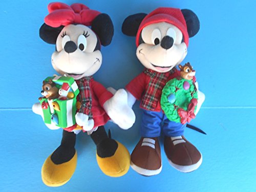 0784338022308 - DISNEY MICKEY & MINNIE MOUSE HOLIDAY FRIENDS CHRISTMAS LIGHT UP & MUSICAL TOYS