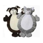 0784369145731 - TWO FACED DOG AND CAT PLUSH TOY