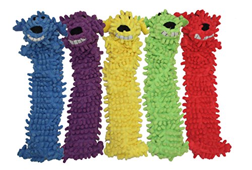 0784369274844 - MULTIPET'S 18-INCH FLOPPY LOOFA LIGHT WEIGHT NO STUFFING DOG TOYS, ASSORTED COLORS