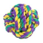 0784369290028 - MEDIUM NUTS FOR KNOTS ROPE DOG TOY 4 IN