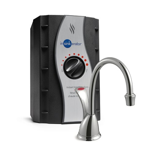 0784497729698 - INSINKERATOR H-WAVESN-SS INVOLVE SERIES WAVE HOT WATER DISPENSER WITH STAINLESS STEEL TANK, SATIN NICKEL