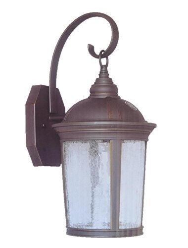 0784497770515 - ALTAIR LIGHTING OUTDOOR LED LANTERN, 950 LUMEN LED, DUSK/DAWN, WITH OPTIONAL ARM KIT, AGED BRONZE PATINA FINISH - AL-2150 BY ALTAIR LIGHTING