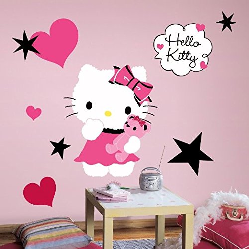 0784497811515 - HELLO KITTY - COUTURE PEEL & STICK WALL DECALS