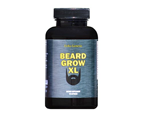 0784672161459 - BEARD GROW XL | FACIAL HAIR SUPPLEMENT | #1 MENS HAIR GROWTH VITAMINS | FOR THICKER AND FULLER BEARD