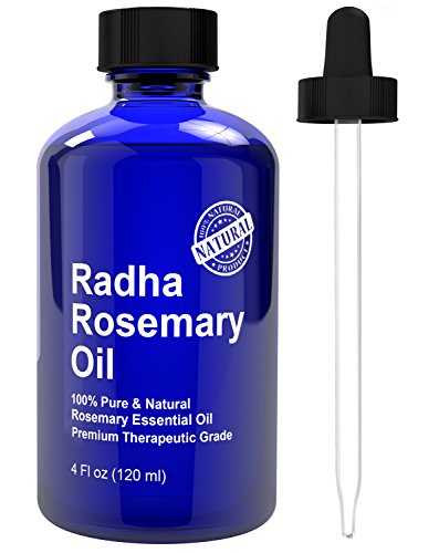 0784672901307 - ROSEMARY ESSENTIAL OIL - BIG 4 OZ - 100% PURE & NATURAL THERAPEUTIC GRADE - PREMIUM QUALITY - GREAT FOR HAIR STRENGTHENING AND DANDRUFF AS WELL ACHES & PAINS