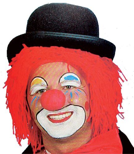 0784717573384 - RED CLOWN WIG - ONE SIZE