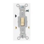 0078477241288 - 101-5523-2IS IVORY COMMERCIAL GRADE 3-WAY AC QUIET SWITCHES TOGGLE