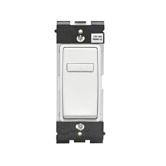 0078477527733 - LEVITON RENU RE00R-WW COORDINATING DIMMER REMOTE FOR 3-WAY OR MULTI-LOCATION CONTROL, FOR USE WITH REI06, IN WHITE ON WHITE