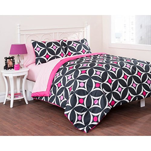 0784857580969 - LATITUDE MOD DOTS BED IN A BAG BEDDING SET