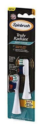 0784922217769 - ARM & HAMMER SPINBRUSH TRULY RADIANT DEEP CLEAN REPLACEMENT BRUSH HEADS SOFT ...