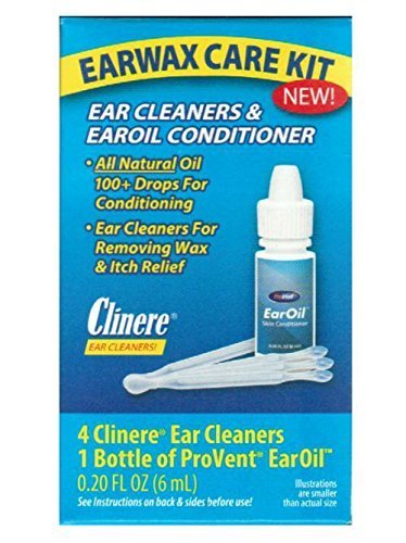 0784922280664 - EARWAX CARE KIT. CLINERE CLEANERS & PROVENT EAROIL CONDITIONER BY QUEST PRODUCTS