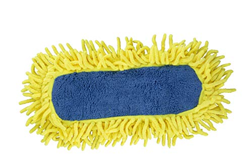 0784922658371 - QUICKIE MFG. 0604 HOME PRO SOFT & SWIVEL DUST MOP REFILL, MICROFIBER/CHENILLE, GREEN, EACH BY QUICKIE MFG