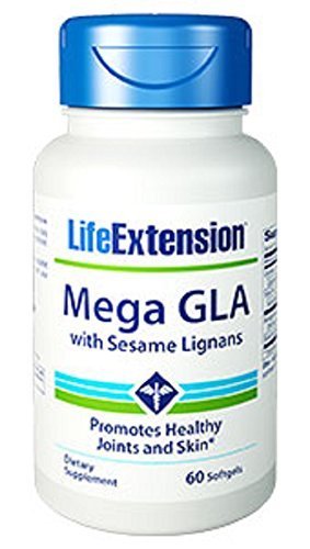 0784922757401 - LIFE EXTENSION MEGA GLA W/ SESAME LIGNANS 300 MG, 60 SOFTGELS BY LIFE EXTENSION