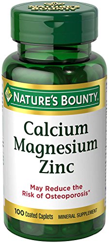 0784922807311 - NATURE'S BOUNTY CALCIUM-MAGNESIUM-ZINC CAPLETS, 100-COUNT BY NATURE'S BOUNTY