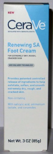 0784922832351 - CERAVE RENEWING SA FOOT CREAM, FOR EXTREMELY DRY, ROUGH, CRACKED SKIN, 3 OZ
