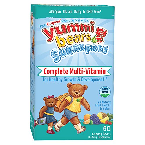 0784922907202 - YUMMI BEARS SUGAR FREE MULTIVITAMIN AND MINERAL FOR KIDS, 60 GUMMY BEARS