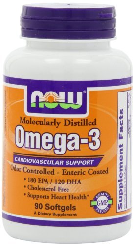 0784922917713 - NOW FOODS MOLEC-DISTILLED OMEGA-3 SOFT-GELS, 90-COUNT BY NOW FOODS