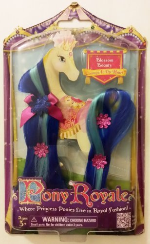 0785239392118 - PONY ROYALE BLOSSOM BEAUTY CHANGE-IT-UP HAIR - BLUE BY RAZOR