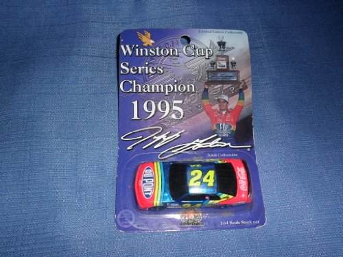 0785239946311 - 1995 NASCAR ACTION RACING COLLECTABLES . . . JEFF GORDON #24 DUPONT CHEVY MONTE CARLO 1/64 DIECAST . . . WINSTON CUP SERIES CHAMPION