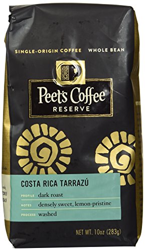 0785357014114 - PEET'S COFFEE & TEA WHOLE BEAN, COSTA RICA TARRAZU, 10 OUNCE