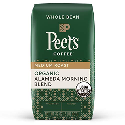 0785357024854 - PEETS COFFEE ALAMEDA MORNING BLEND, MEDIUM ROAST WHOLE BEAN COFFEE, 32 OZ