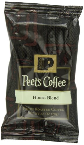 0785357845268 - PEET'S COFFEE & TEA HOUSE BLEND GROUND COFFEE, 2.5-OUNCE FRACTIONAL PACKS (PACK OF 18)