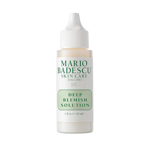 0785364130739 - MARIO BADESCU DEEP BLEMISH SOLUTION, SPOT TREATMENT FOR FACE WITH POTENT ZINC OXIDE, NIACINAMIDE AND B VITAMINS | OVERNIGHT TREATMENT SERUM THAT TARGETS LARGE BLEMISHES UNDER THE SKIN | 1 FL OZ.