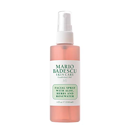 0785364133099 - MARIO BADESCU FACIAL SPRAY WITH ALOE, HERBS AND ROSE WATER FOR ALL SKIN TYPES, FACE MIST THAT HYDRATES, REJUVENATES & CLARIFIES, 4 FL OZ