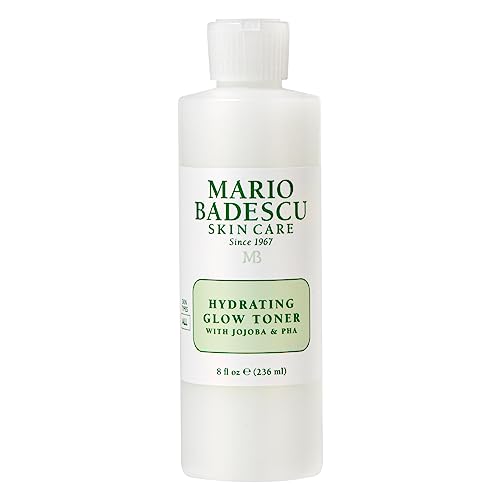 0785364200586 - MARIO BADESCU HYDRATING GLOW TONER WITH JOJOBA & PHA - BRIGHTENS, REJUVENATES, AND NOURISHES FOR LUMINOUS SKIN - FACIAL TONER AND SERUM FORMULA WITH COOLING SENSATION - IDEAL FOR ALL SKIN TYPES