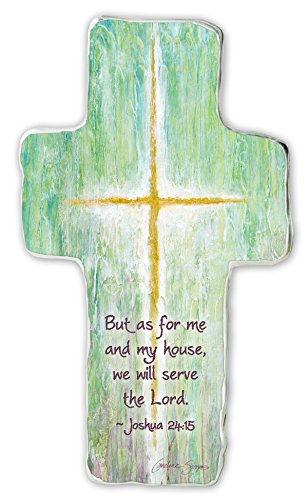 0785525275637 - CATHEDRAL ART SIM150 HOUSE BLESSING ART METAL CROSS, 6-INCH