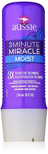 0785525915274 - AUSSIE MOIST 3 MINUTE MIRACLE DEEP CONDITIONER 8 OZ. (PACK OF 4)
